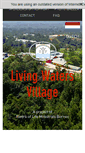 Mobile Screenshot of livingwatersvillage.com